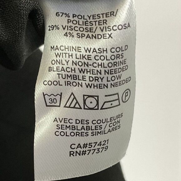 Ann Taylor Factory Mid-Rise Trouser Leg Full Length Pants, Size 12, Black, NWT - Picture 10 of 12